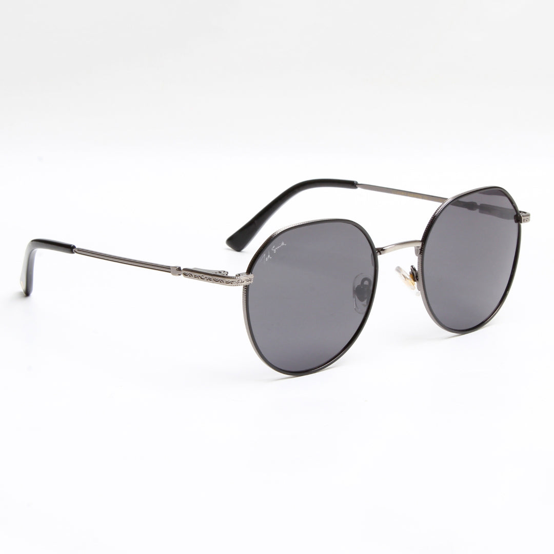 SUN-CHRISTOS | ROUND FULL RIM SUNGLASSES IN METAL (IN 4 COLOURS)