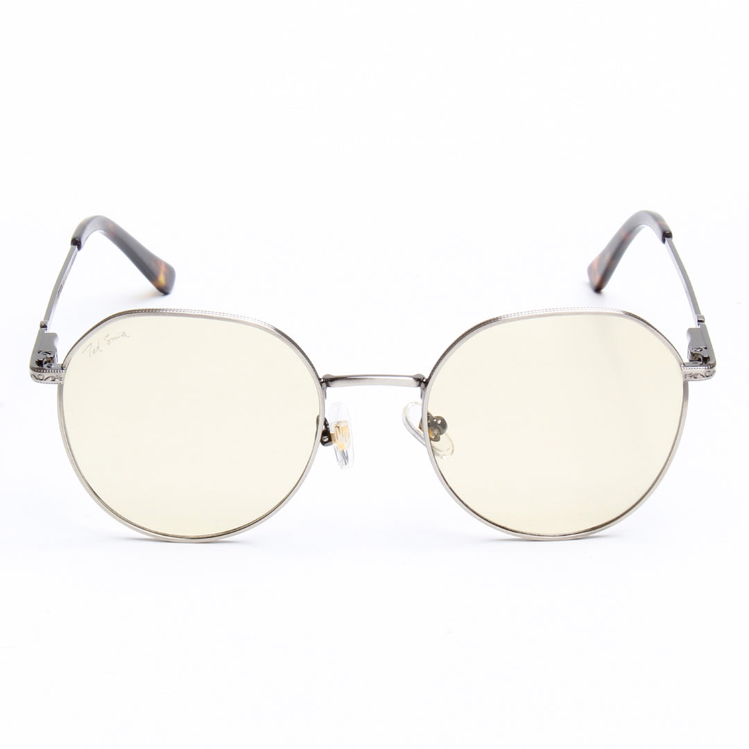 SUN-CHRISTOS | ROUND FULL RIM SUNGLASSES IN METAL (IN 4 COLOURS)