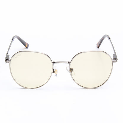 SUN-CHRISTOS | ROUND FULL RIM SUNGLASSES IN METAL (IN 4 COLOURS)