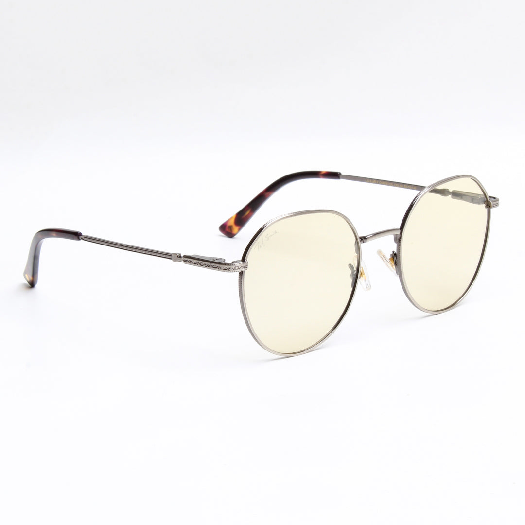 SUN-CHRISTOS | ROUND FULL RIM SUNGLASSES IN METAL (IN 4 COLOURS)