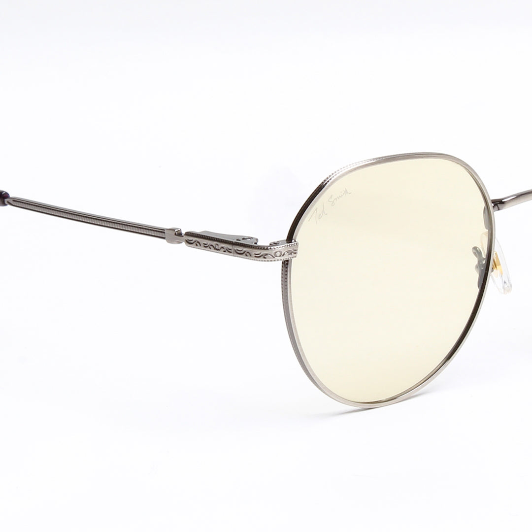 SUN-CHRISTOS | ROUND FULL RIM SUNGLASSES IN METAL (IN 4 COLOURS)