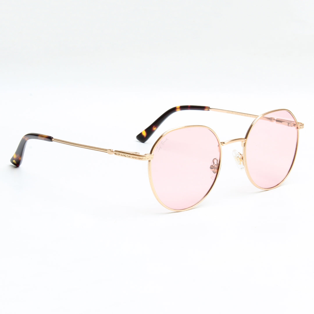 SUN-CHRISTOS | ROUND FULL RIM SUNGLASSES IN METAL (IN 4 COLOURS)