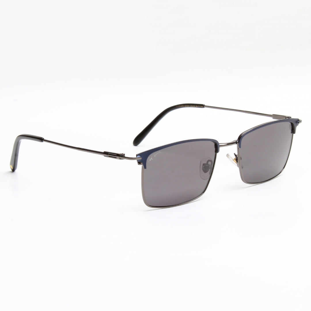 SUN-SVEN | RECTANGLE FULL RIM SUNGLASSES IN METAL (IN 4 COLOURS)