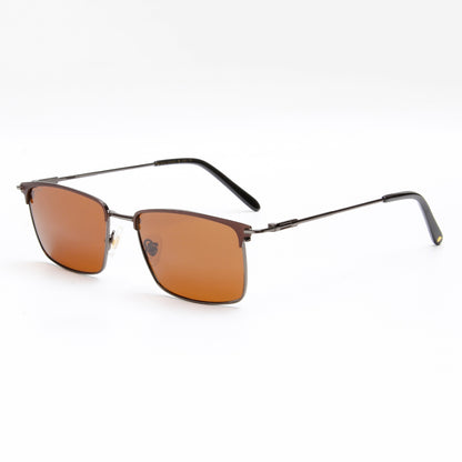 SUN-SVEN | RECTANGLE FULL RIM SUNGLASSES IN METAL (IN 4 COLOURS)