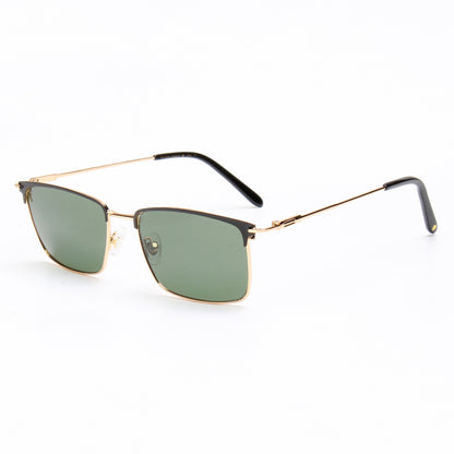 SUN-SVEN | RECTANGLE FULL RIM SUNGLASSES IN METAL (IN 4 COLOURS)
