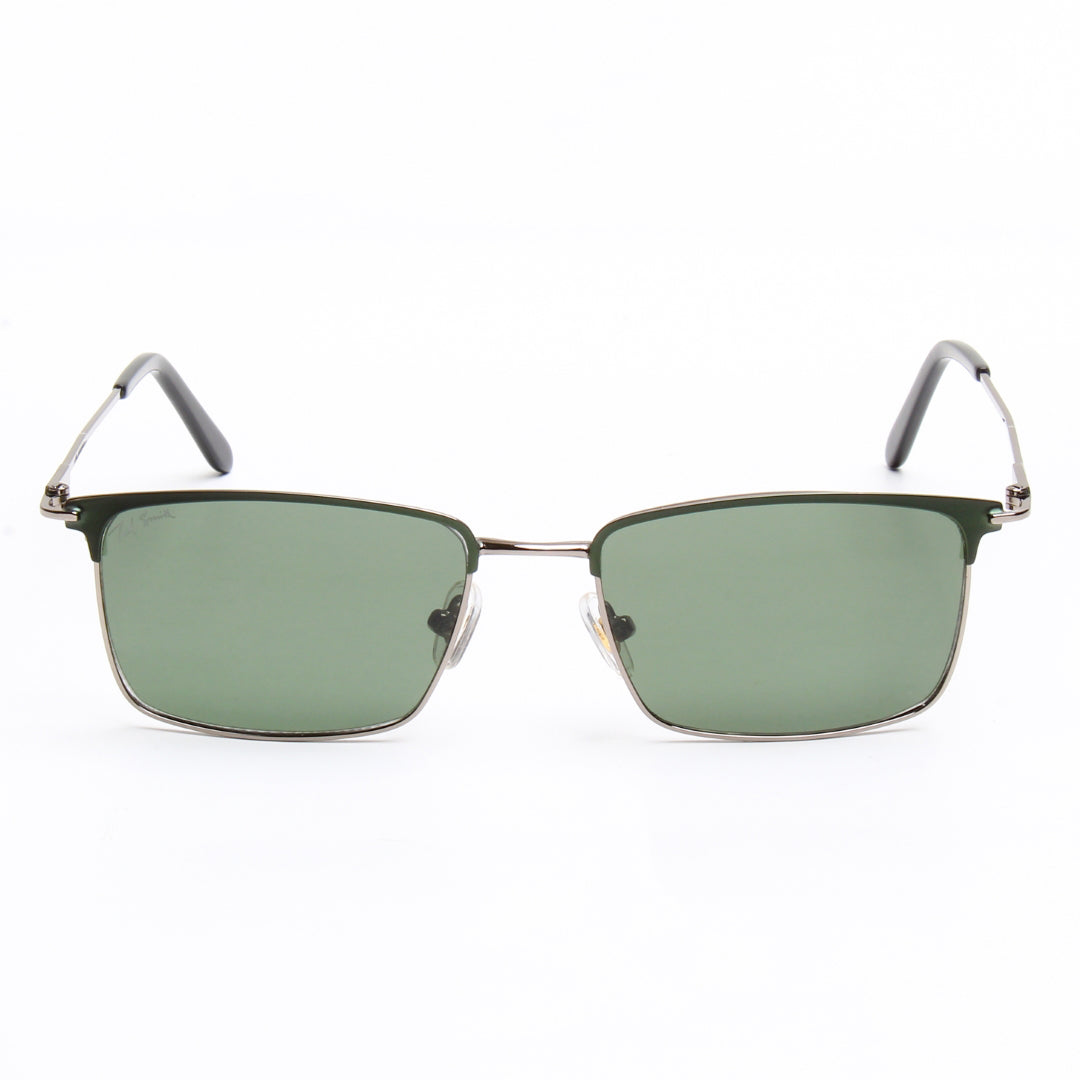 SUN-SVEN | RECTANGLE FULL RIM SUNGLASSES IN METAL (IN 4 COLOURS)