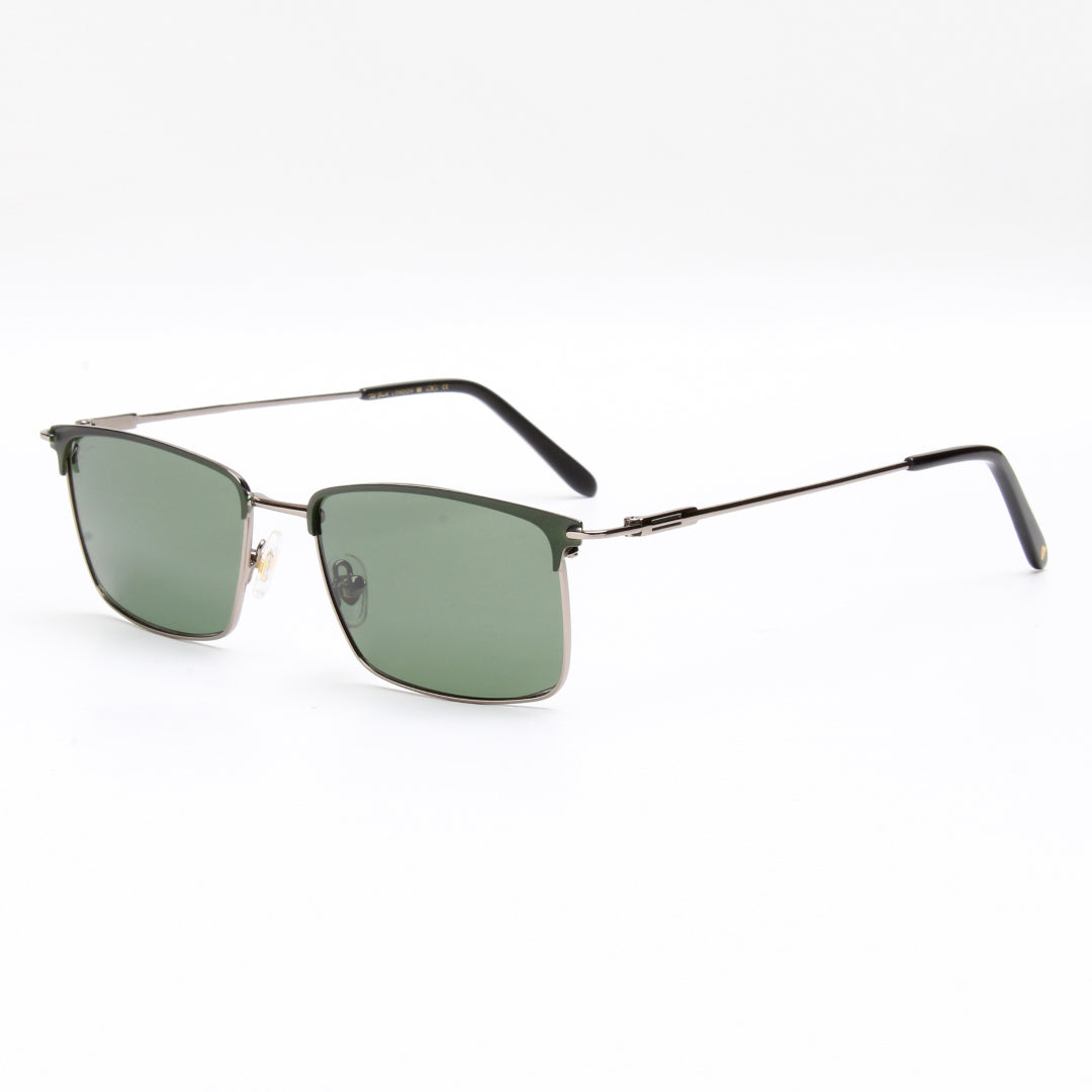 SUN-SVEN | RECTANGLE FULL RIM SUNGLASSES IN METAL (IN 4 COLOURS)