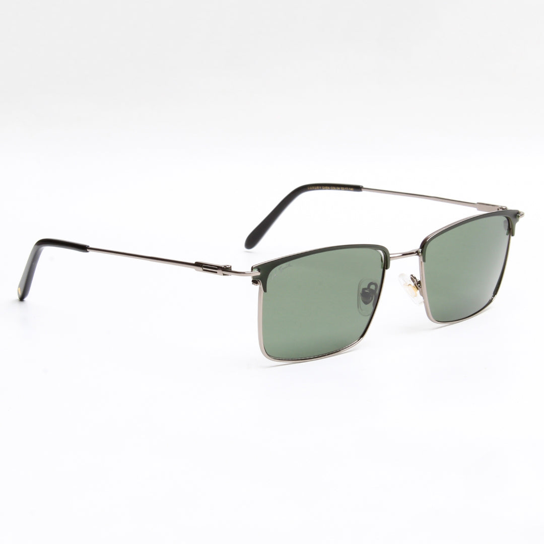 SUN-SVEN | RECTANGLE FULL RIM SUNGLASSES IN METAL (IN 4 COLOURS)