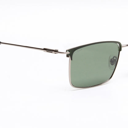 SUN-SVEN | RECTANGLE FULL RIM SUNGLASSES IN METAL (IN 4 COLOURS)