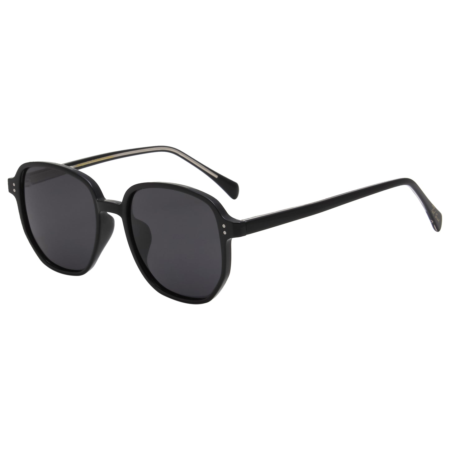 SUN-HUGHES UNISEX SQUARE ACETATE SUNGLASSES WITH POLARIZED LENS (IN 3 COLORS)