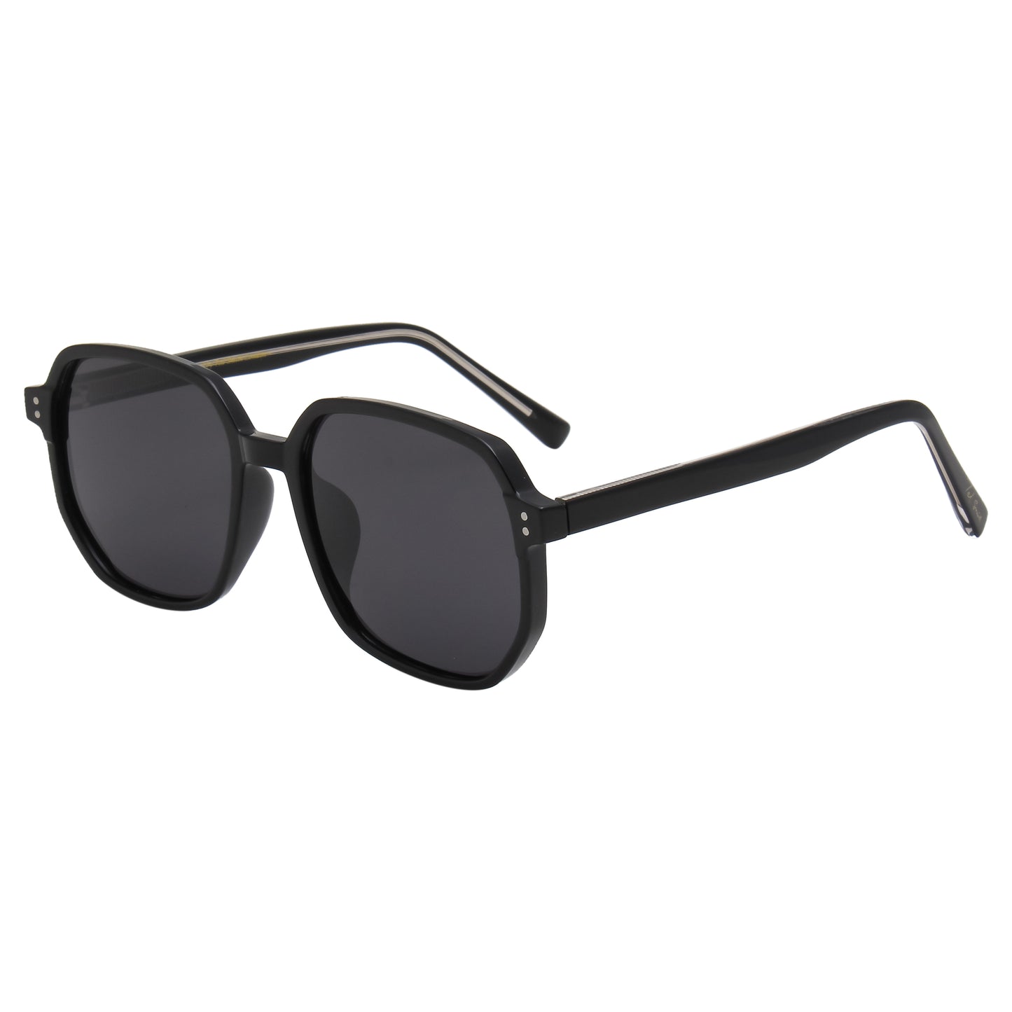 SUN-HECTOR UNISEX SQUARE ACETATE SUNGLASSES WITH POLARIZED LENS (IN 3 COLORS)