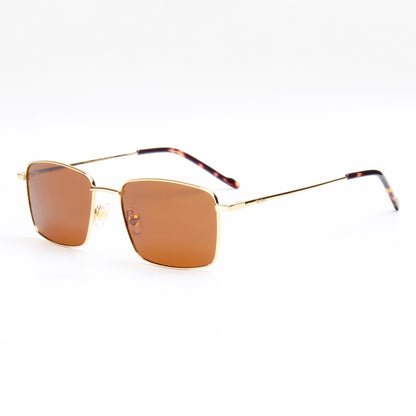 SUN-EDEN | RECTANGLE FULL RIM SUNGLASSES IN METAL (IN 4 COLOURS)