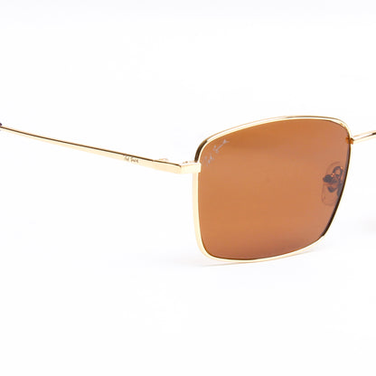 SUN-EDEN | RECTANGLE FULL RIM SUNGLASSES IN METAL (IN 4 COLOURS)