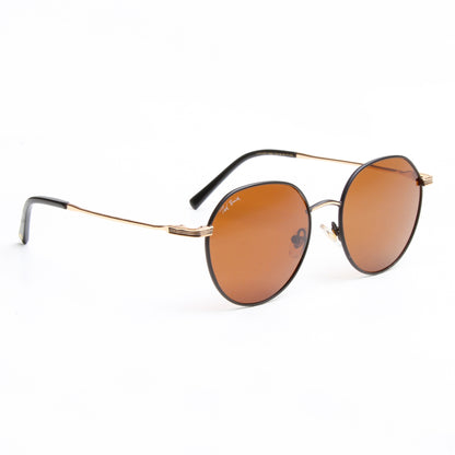 SUN-NAEL | ROUND FULL RIM SUNGLASSES IN METAL (IN 4 COLOURS)