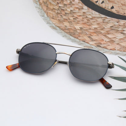 SUN-CILLIAN | AVIATOR FULL RIM SUNGLASSES IN METAL (IN 4 COLOURS)