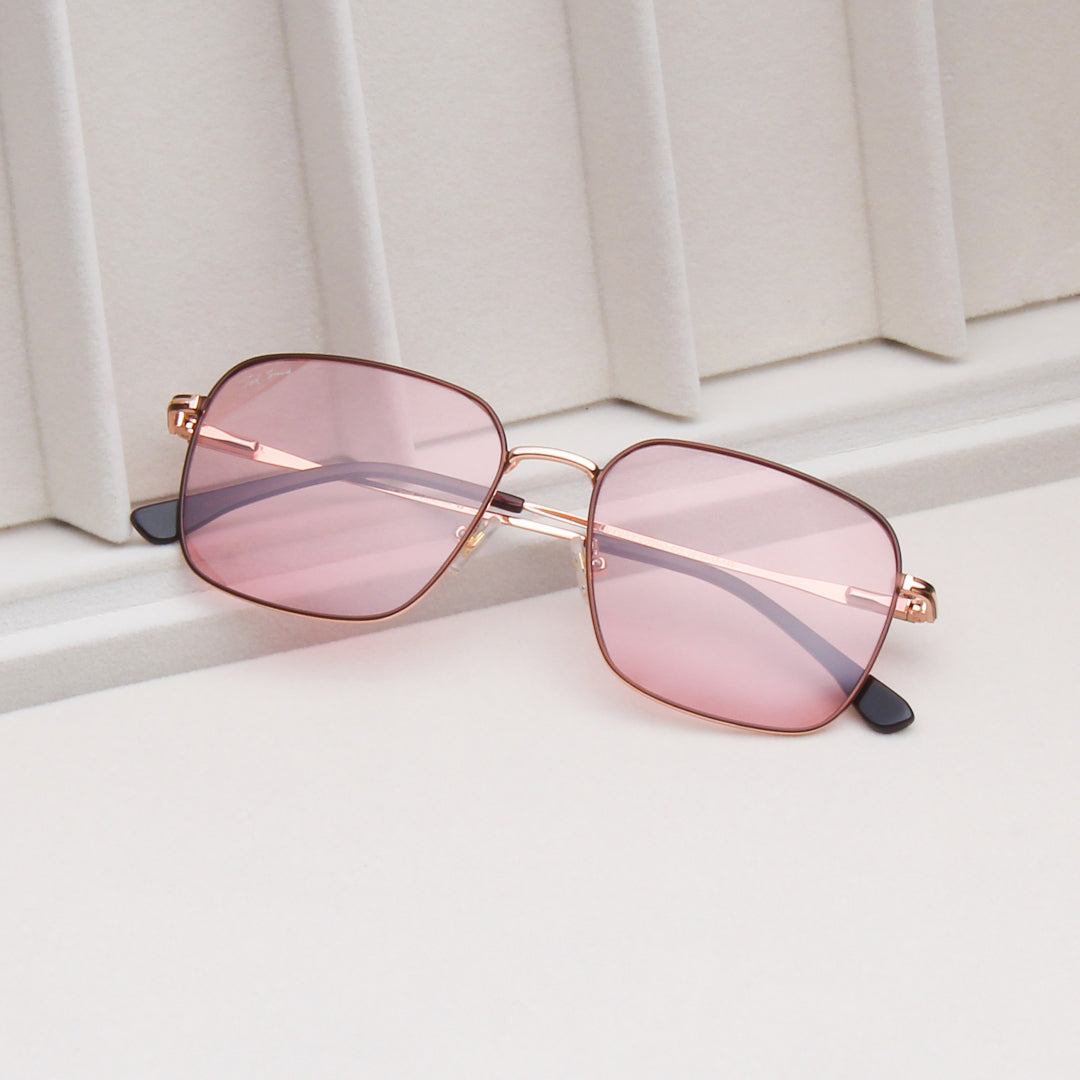 SUN-COSMO 2.0 | SQUARE FULL RIM SUNGLASSES IN METAL (IN 4 COLOURS)