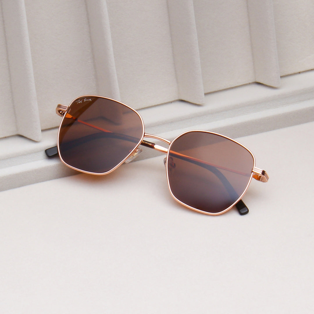 SUN-LINUS | WAYFARER FULL RIM SUNGLASSES IN METAL (IN 4 COLOURS)
