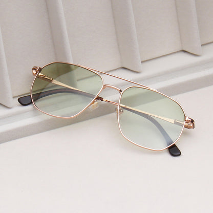 SUN-FLORIAN | AVIATOR FULL RIM SUNGLASSES IN METAL (IN 4 COLOURS)