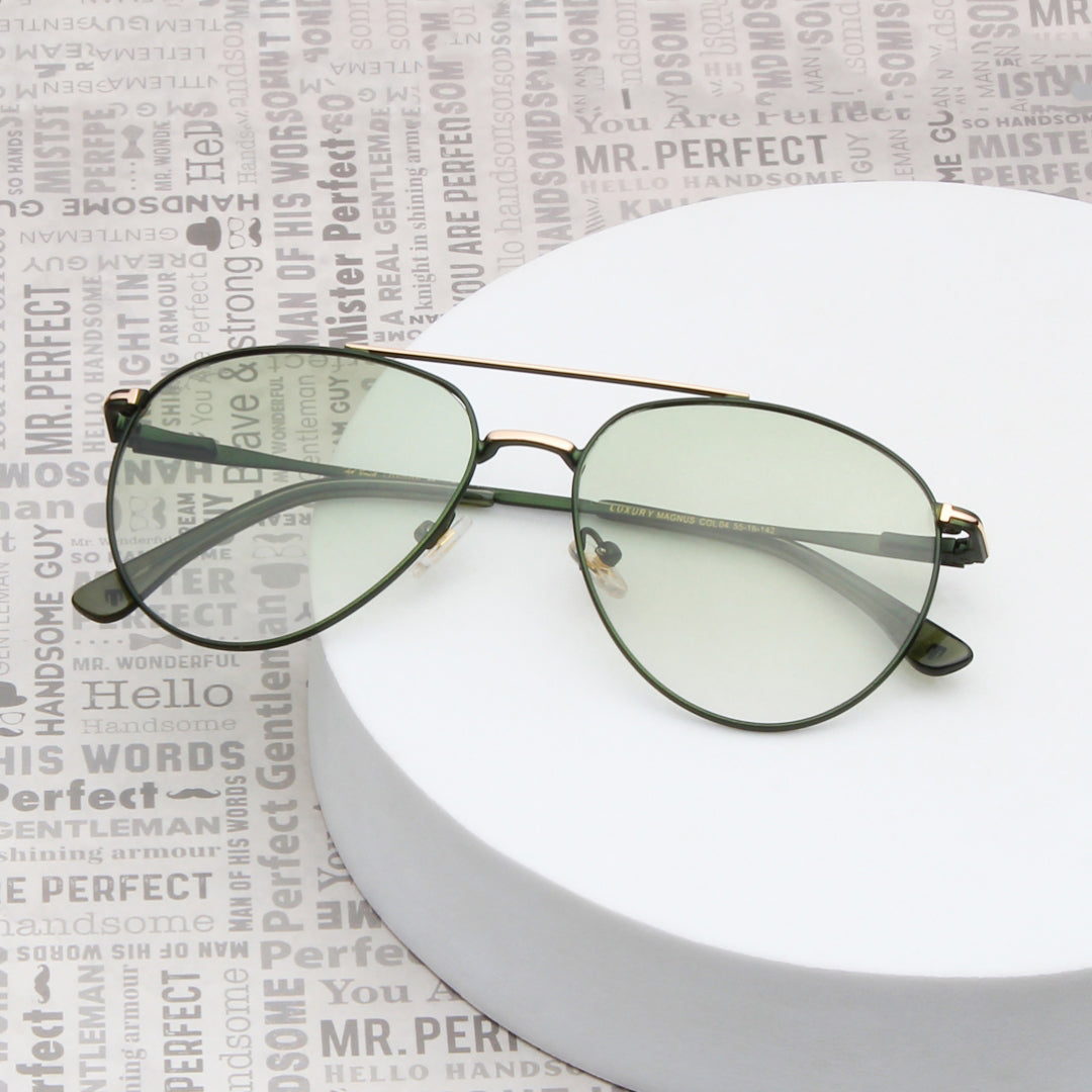 SUN-MAGNUS | AVIATOR FULL RIM SUNGLASSES IN METAL (IN 4 COLOURS)