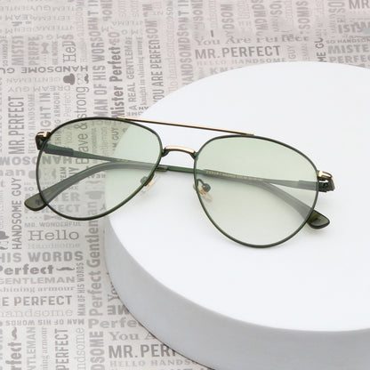 SUN-MAGNUS | AVIATOR FULL RIM SUNGLASSES IN METAL (IN 4 COLOURS)