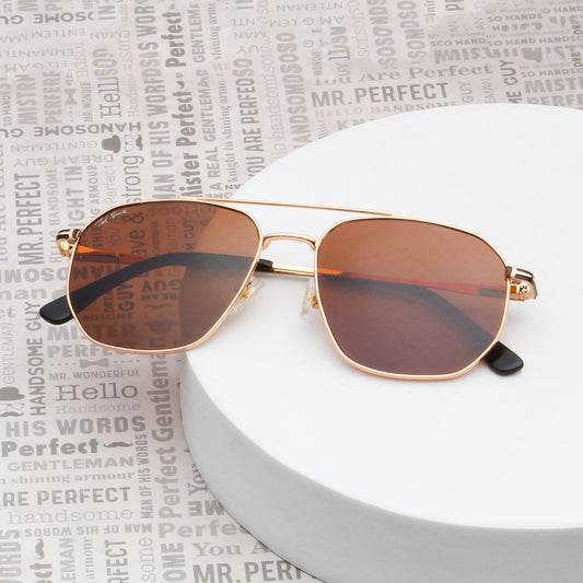 SUN-FLORIAN | AVIATOR FULL RIM SUNGLASSES IN METAL (IN 4 COLOURS)