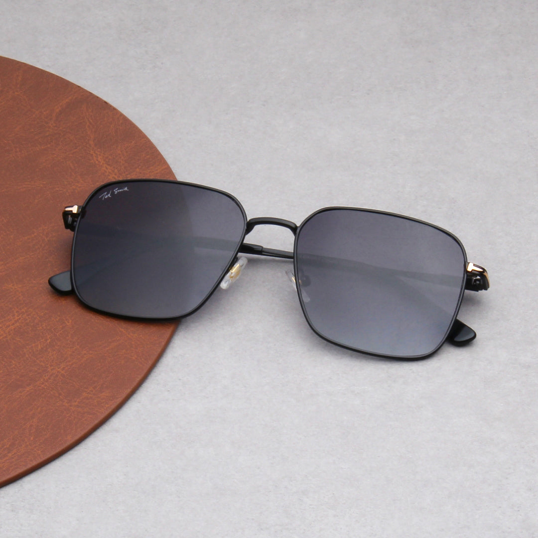 SUN-COSMO 2.0 | SQUARE FULL RIM SUNGLASSES IN METAL (IN 4 COLOURS)