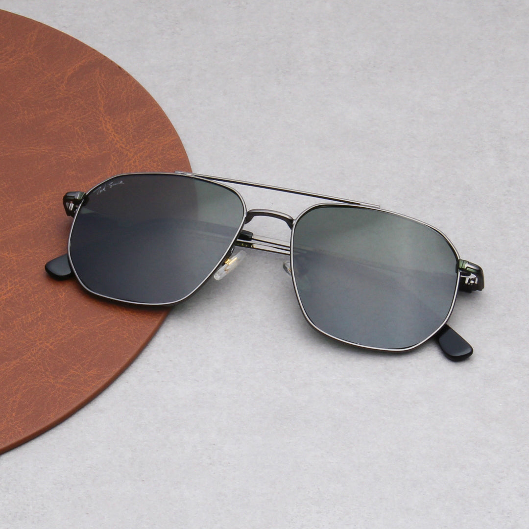 SUN-FLORIAN | AVIATOR FULL RIM SUNGLASSES IN METAL (IN 4 COLOURS)