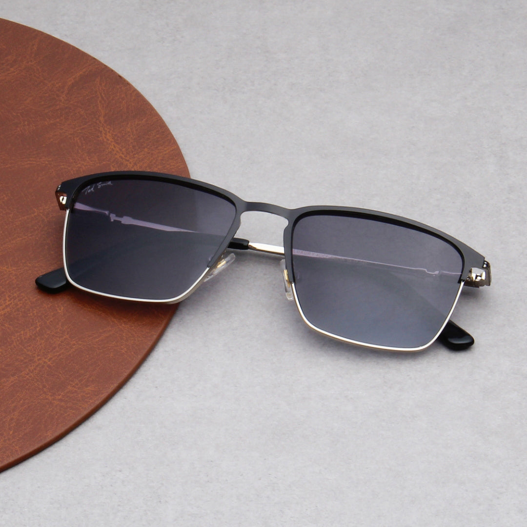 SUN-ALICE 2.0 | CLUBMASTER FULL RIM SUNGLASSES IN METAL (IN 4 COLOURS)