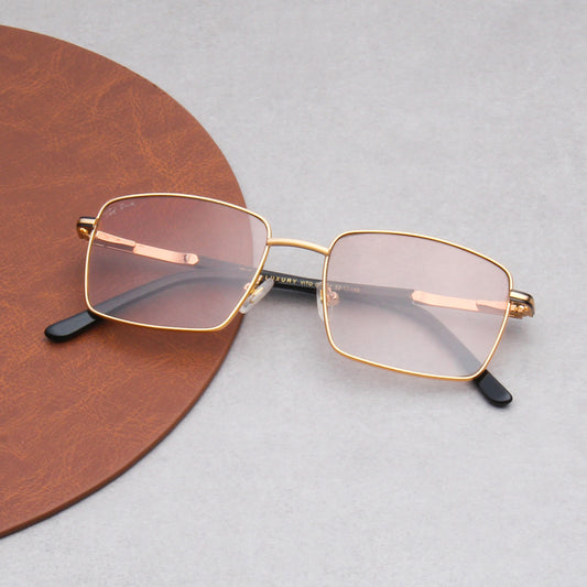 SUN-VITO 2.0 | RECTANGLE FULL RIM SUNGLASSES IN METAL (IN 4 COLOURS)