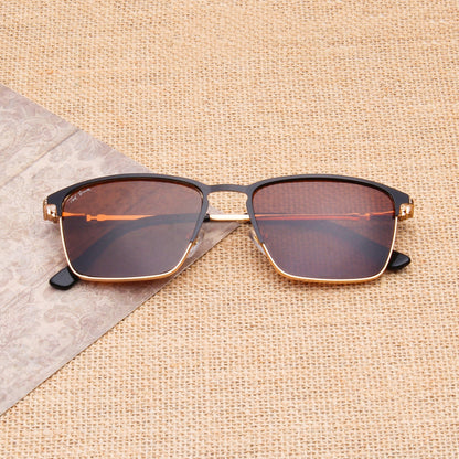 SUN-ALICE 2.0 | CLUBMASTER FULL RIM SUNGLASSES IN METAL (IN 4 COLOURS)