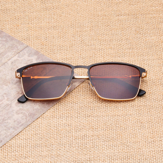 SUN-ALICE 2.0 | CLUBMASTER FULL RIM SUNGLASSES IN METAL (IN 4 COLOURS)