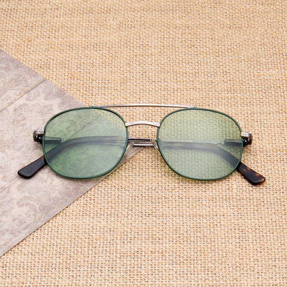 SUN-CILLIAN | AVIATOR FULL RIM SUNGLASSES IN METAL (IN 4 COLOURS)