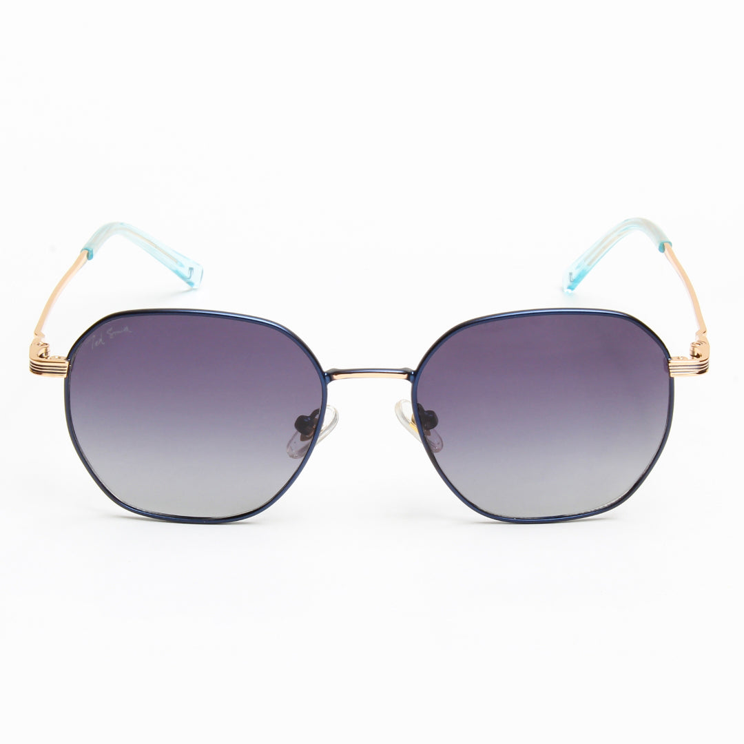 SUN-IVO | HEXAGON FULL RIM SUNGLASSES IN METAL (IN 4 COLOURS)