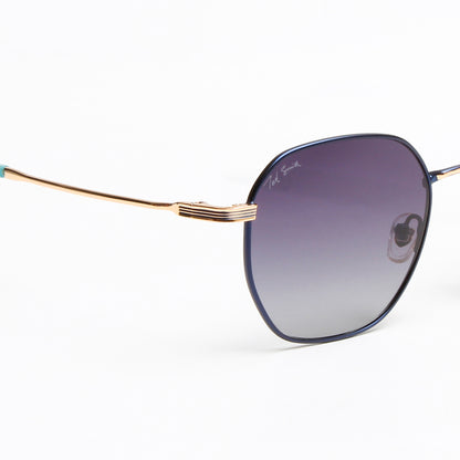 SUN-IVO | HEXAGON FULL RIM SUNGLASSES IN METAL (IN 4 COLOURS)