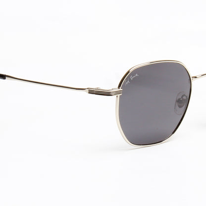 SUN-IVO | HEXAGON FULL RIM SUNGLASSES IN METAL (IN 4 COLOURS)