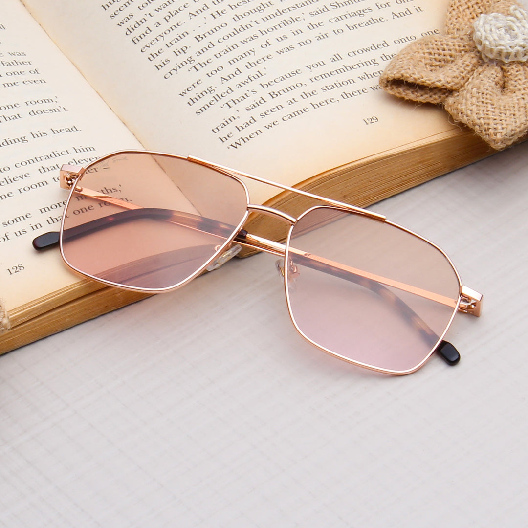 SUN-JULES | AVIATOR FULL RIM SUNGLASSES IN METAL (IN 4 COLOURS)