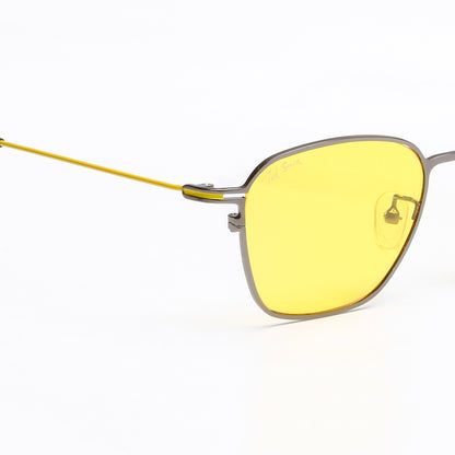 SUN-THINRAY 2 | SQUARE FULL RIM SUNGLASSES IN METAL (IN 4 COLOURS)
