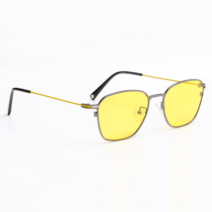 SUN-THINRAY 2 | SQUARE FULL RIM SUNGLASSES IN METAL (IN 4 COLOURS)