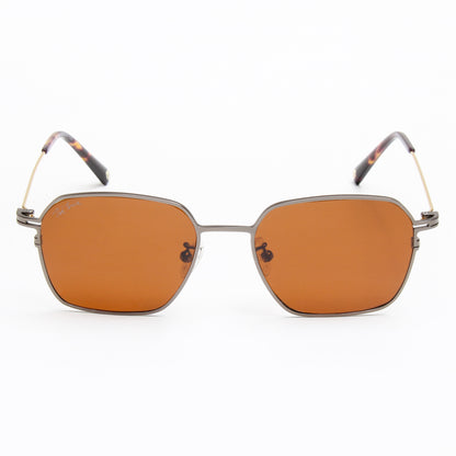 SUN-THINRAY 1 | SQUARE FULL RIM SUNGLASSES IN METAL (IN 4 COLOURS)