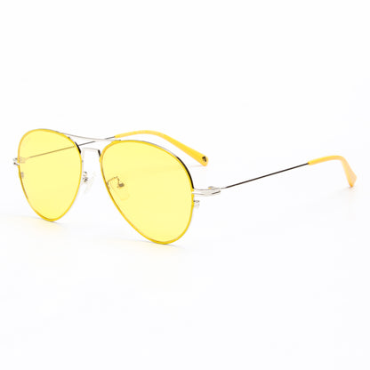 SUN-AIRSTAR 2 | AVIATOR FULL RIM SUNGLASSES IN METAL (IN 6 COLOURS)