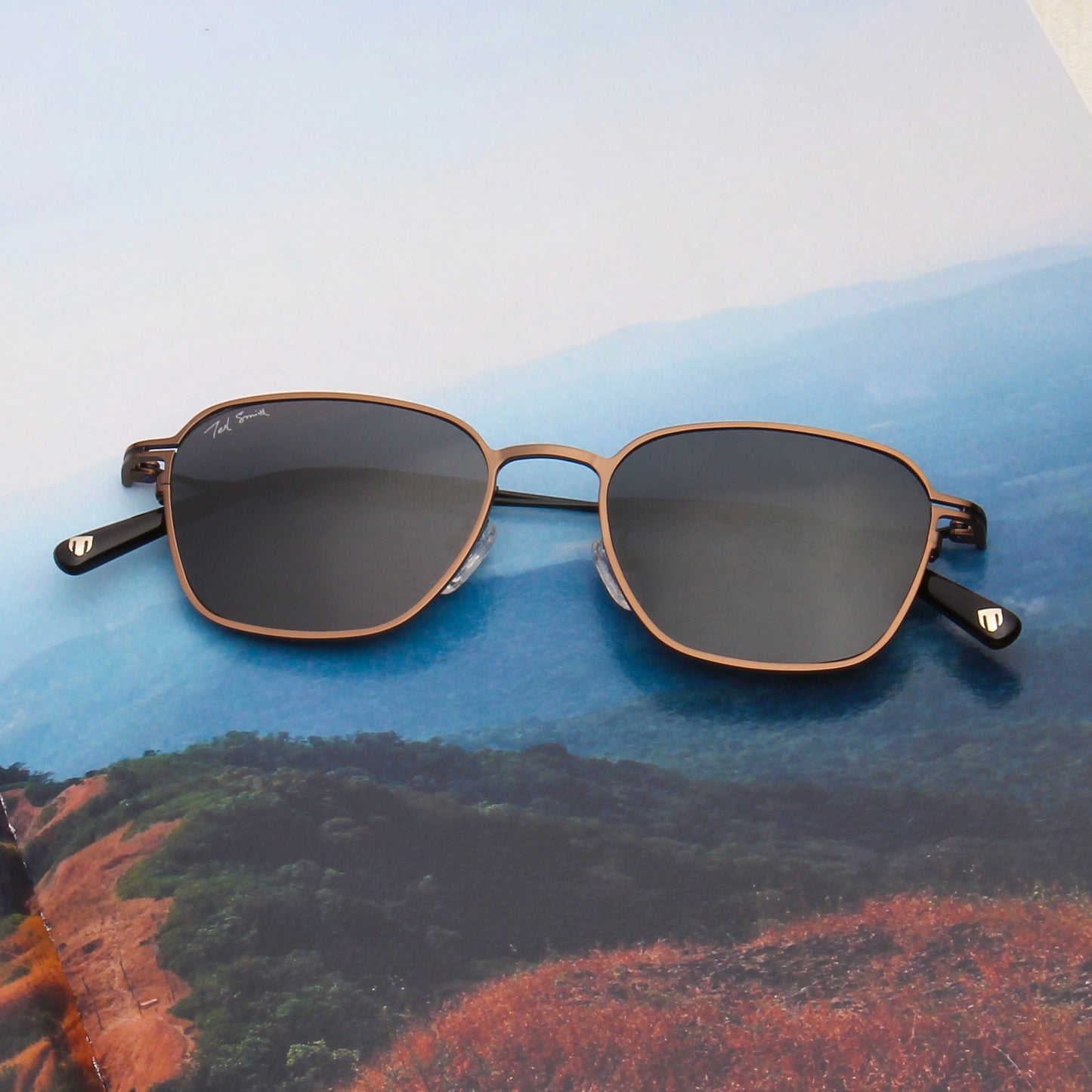 SUN-THINRAY 2 | SQUARE FULL RIM SUNGLASSES IN METAL (IN 4 COLOURS)
