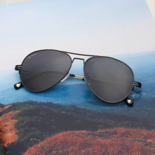 SUN-AIRSTAR 2 | AVIATOR FULL RIM SUNGLASSES IN METAL (IN 6 COLOURS)