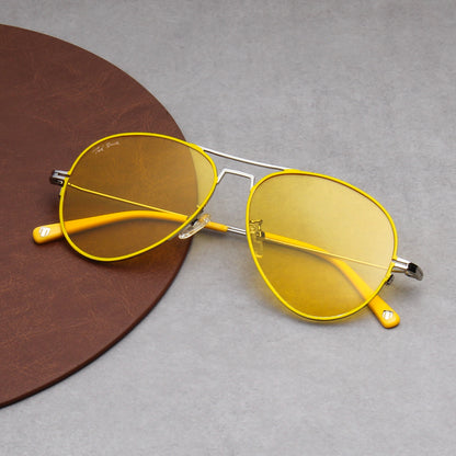 SUN-AIRSTAR 2 | AVIATOR FULL RIM SUNGLASSES IN METAL (IN 6 COLOURS)
