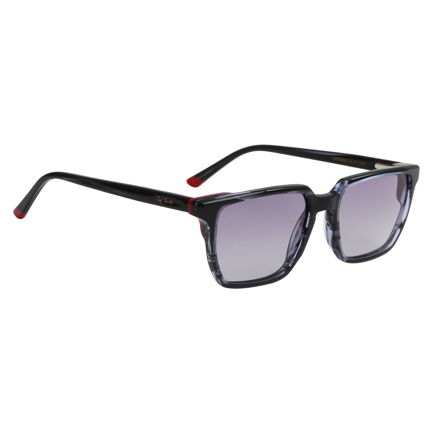 SUN-CARVAN2 UNISEX SQUARE ACETATE SUNGLASSES WITH POLARIZED LENS (IN 5 COLORS)