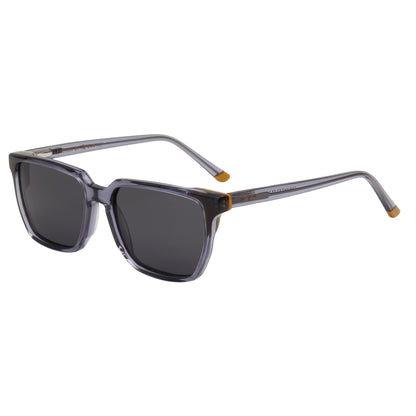 SUN-CARVAN2 UNISEX SQUARE ACETATE SUNGLASSES WITH POLARIZED LENS (IN 5 COLORS)