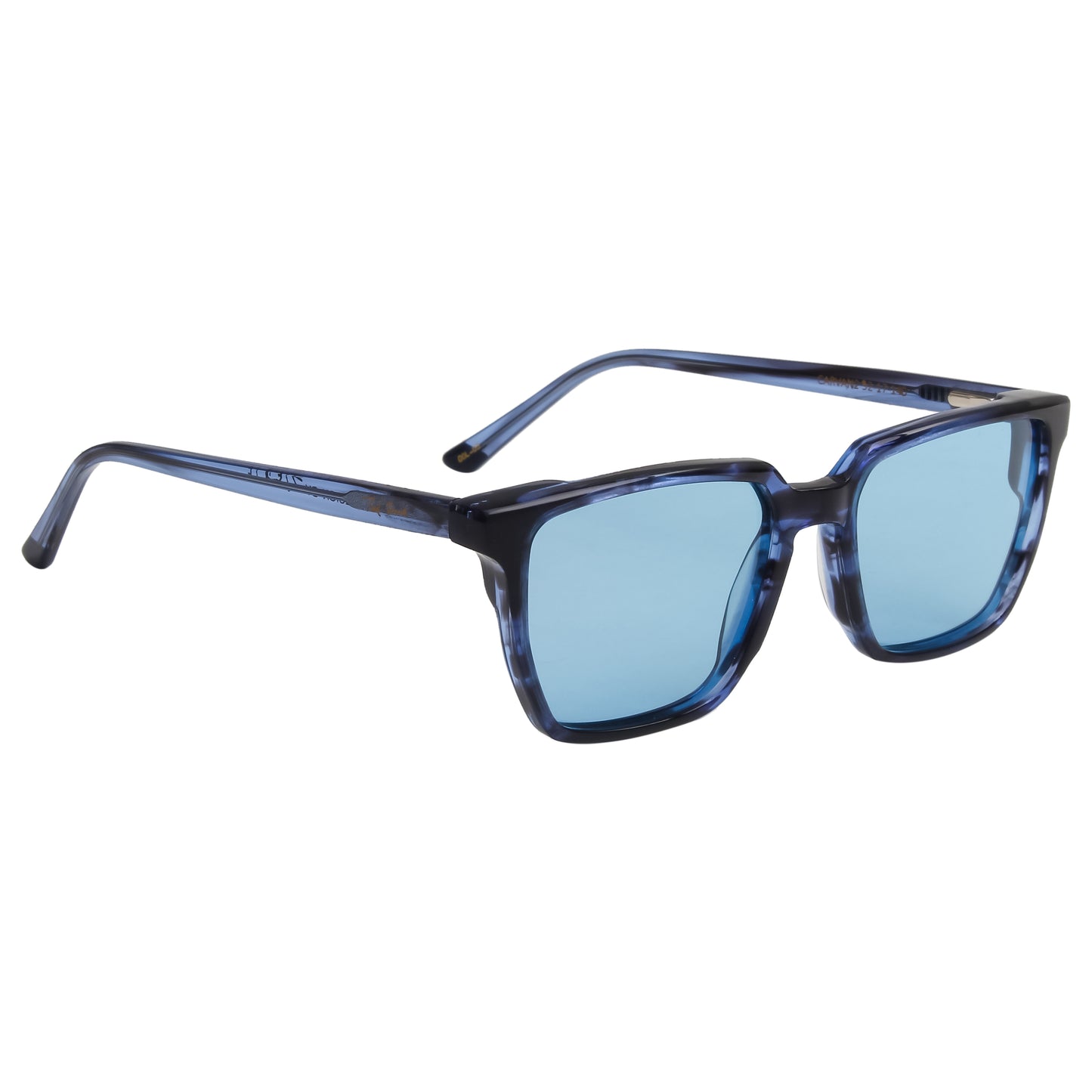 SUN-CARVAN2 UNISEX SQUARE ACETATE SUNGLASSES WITH POLARIZED LENS (IN 5 COLORS)