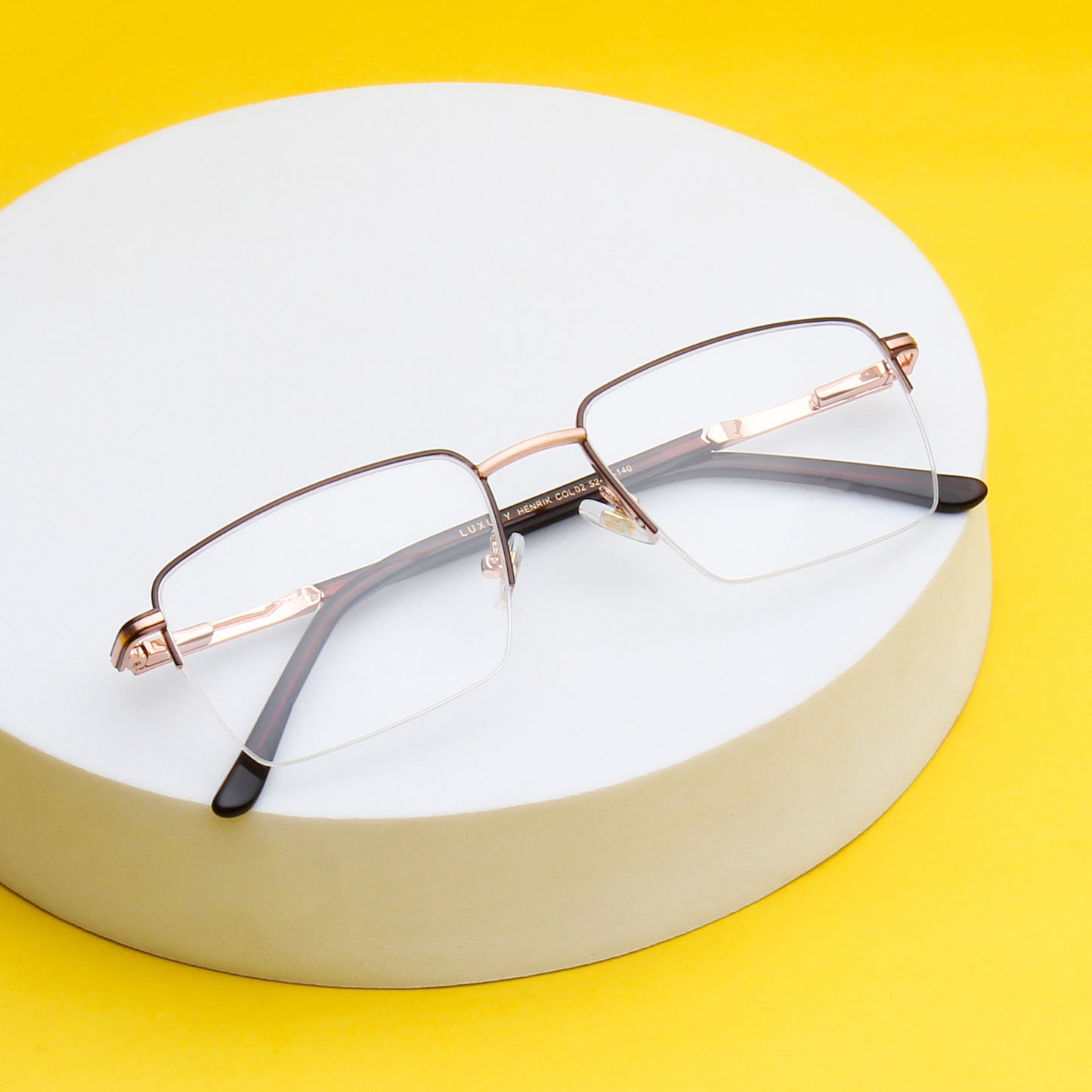 HENRIK | UNISEX RECTANGLE LUXURY FRAMES (IN 4 COLORS)