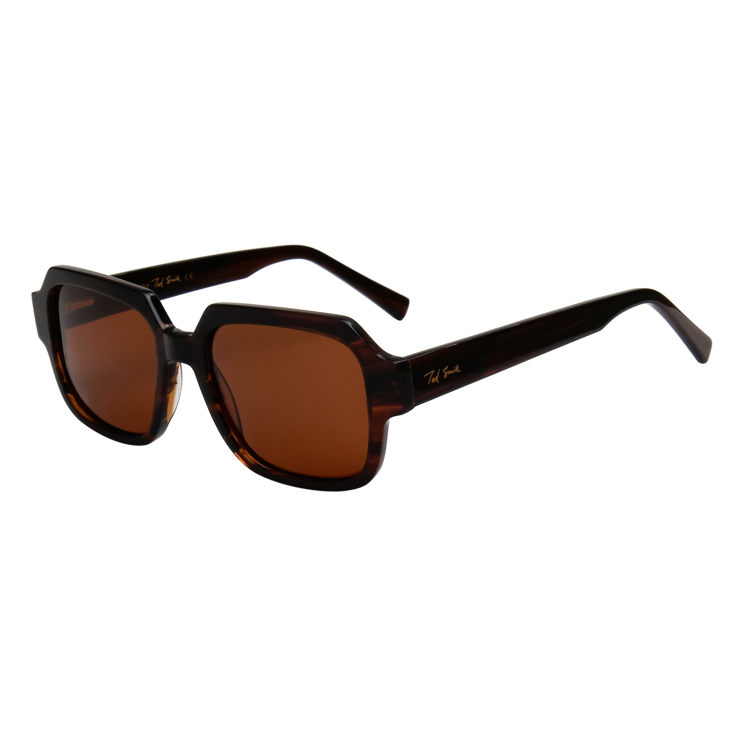 SUN-ELITE UNISEX SQUARE ACETATE SUNGLASSES WITH POLARIZED LENS (IN 6 COLORS)