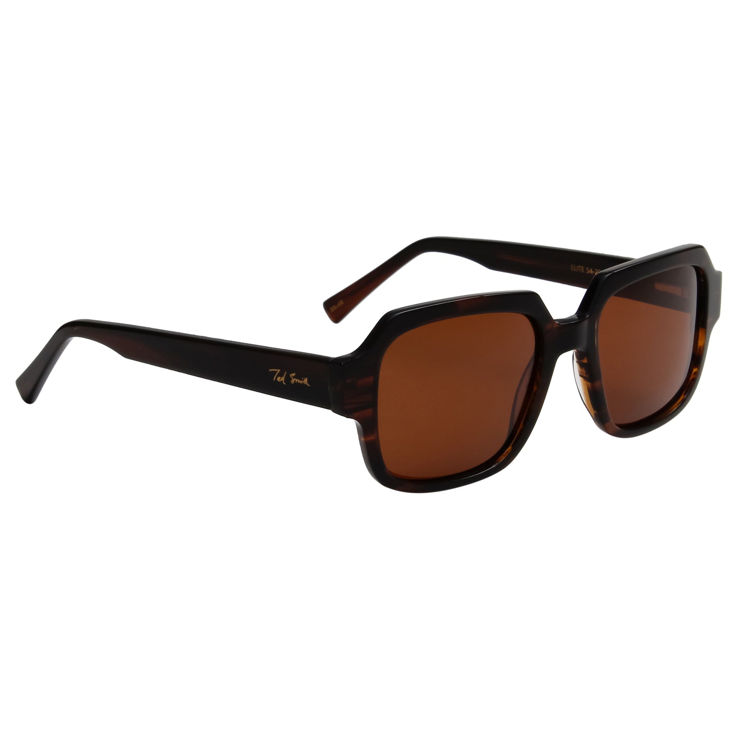 SUN-ELITE UNISEX SQUARE ACETATE SUNGLASSES WITH POLARIZED LENS (IN 6 COLORS)