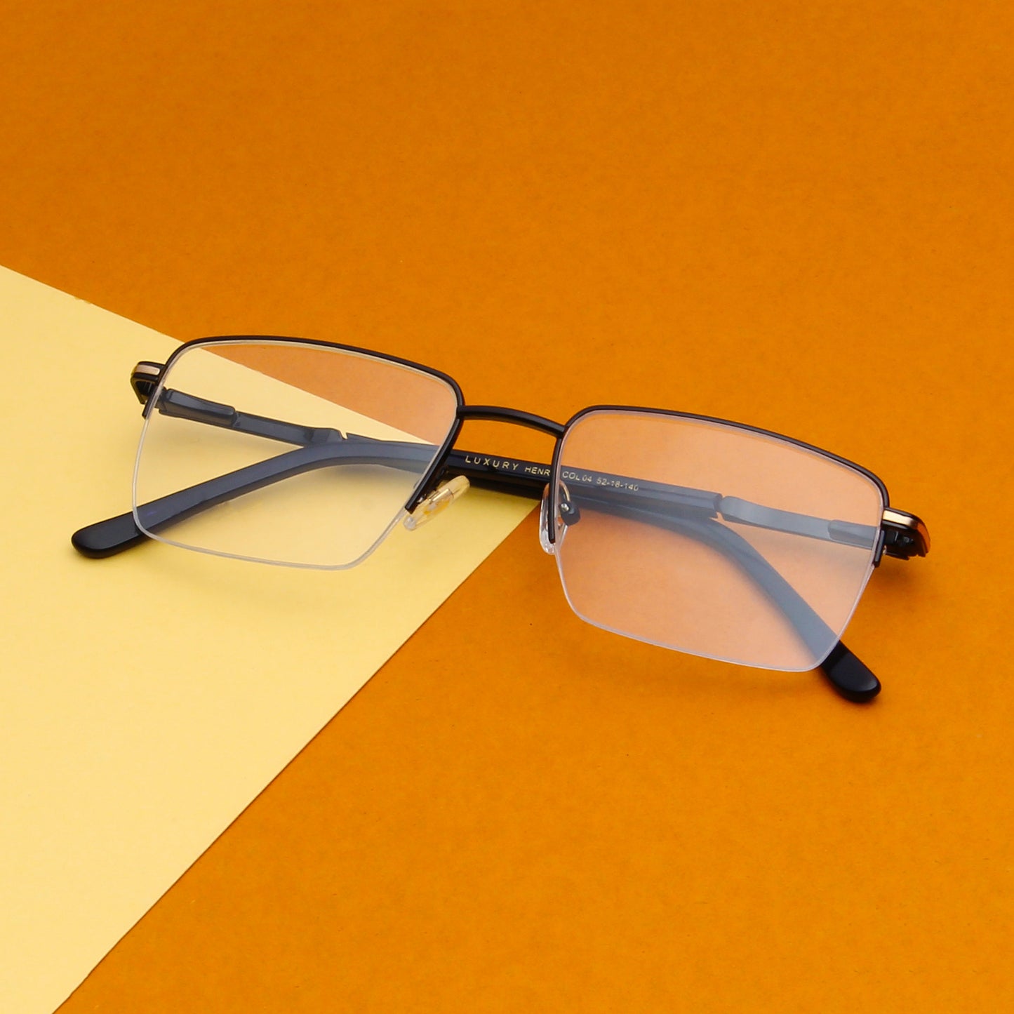 HENRIK | UNISEX RECTANGLE LUXURY FRAMES (IN 4 COLORS)
